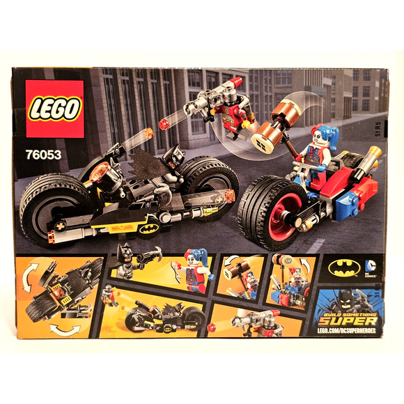 BATMAN GOTHAM CITY CYCLE CHASE Dc SuperHeroes LEGO Set #76053 NEW Sealed RETIRED - Picture 8 of 14